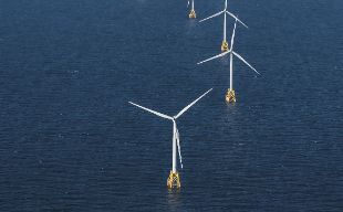 Orsted Block Island US offshore wind farm: Copyright Ørsted