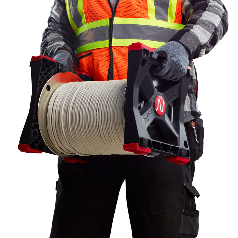 Man carrying Mobiway Speed