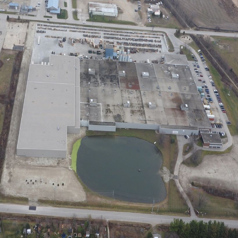 Usine de fabrication de Fergus en Ontario